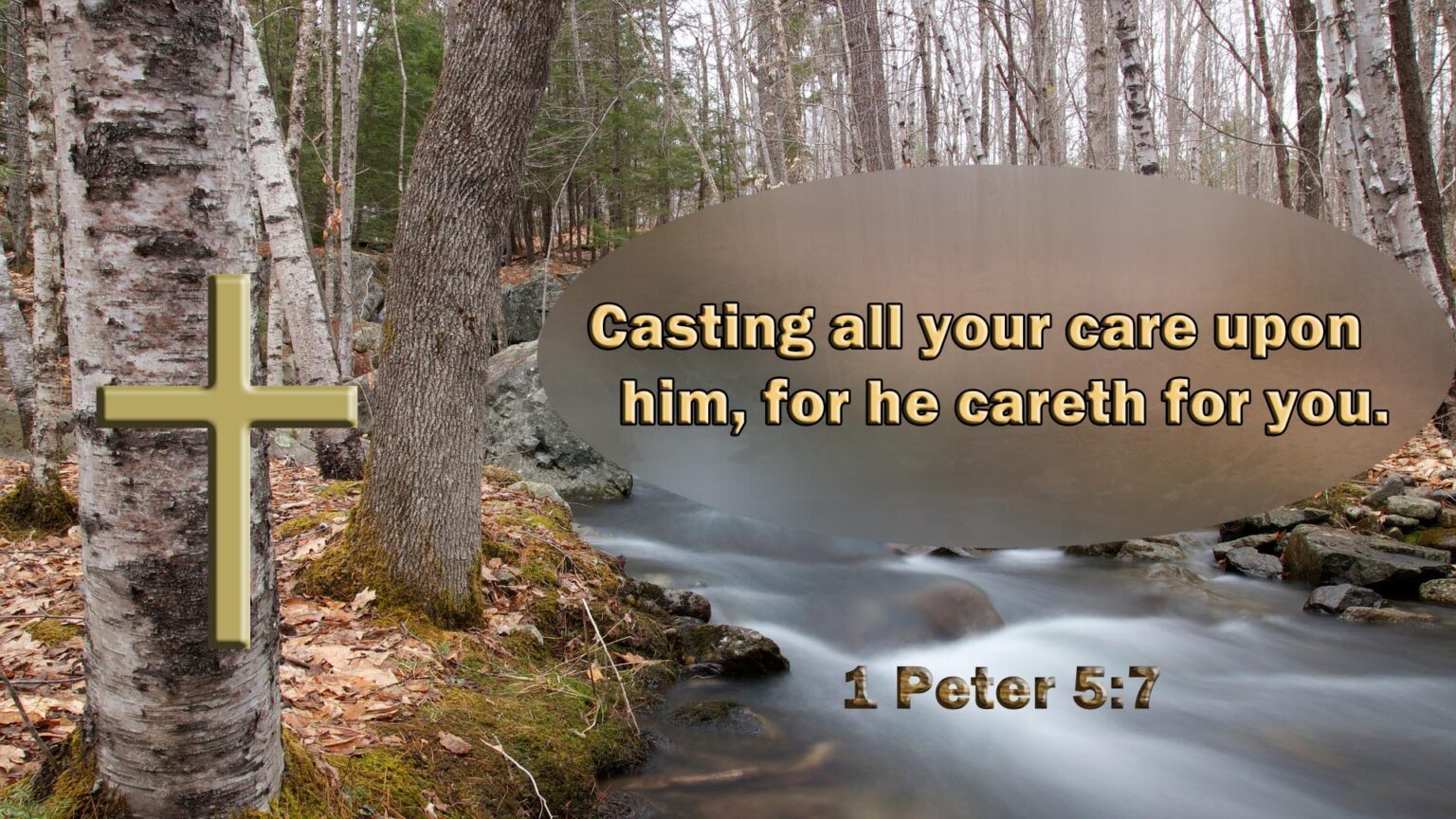 1 Peter 5:7