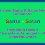 Santa and Satan