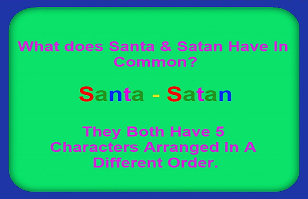 Santa & Satan